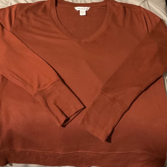 Womens Athleta V Neck Top size M - Picture 1 of 4